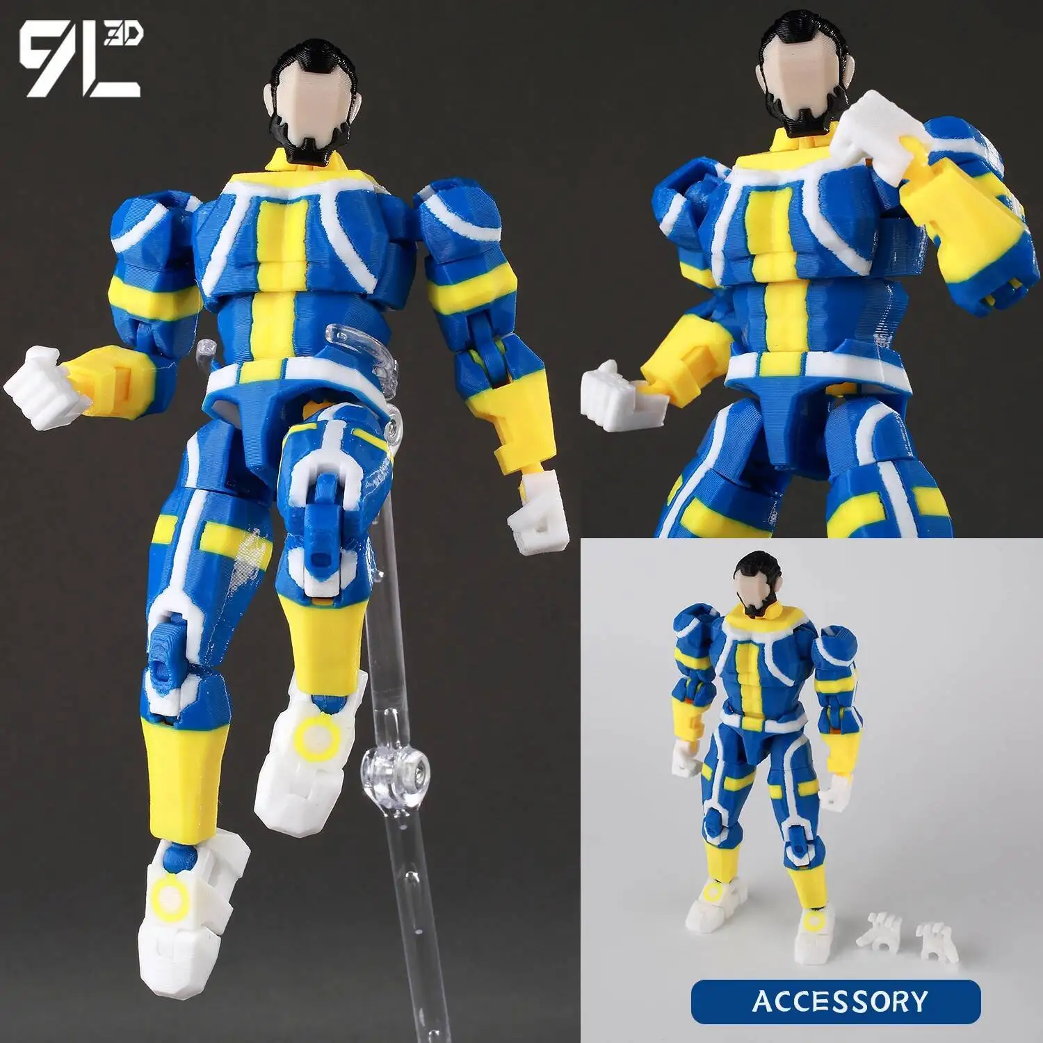 9L3D Printed Superheroes Invincible 2.0 Anime Multi-Jointed Shapeshift Toys Action Figures Mannequin Model Ornaments Gifts - Image 19