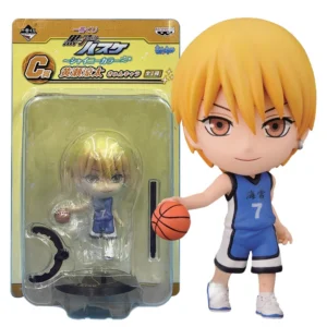 10CM Anime Kuroko's Basketball Kise Ryouta Figure Kagami Taiga Standing Model Toy Gift Aomine Daiki Aciton Figure Set Doll
