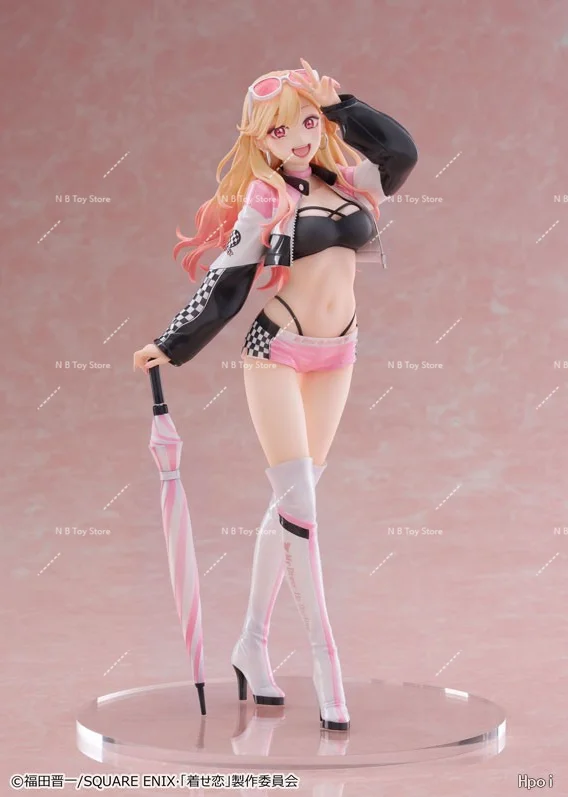Original ANIPLEX My Dress-Up Darling 23cm Marin Kitakawa Racing Girl Collection of Action Figures Model Birthday Gifts Statuette - Image 6