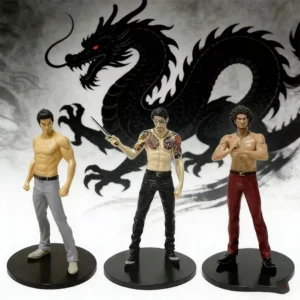 17cm YAKUZA Yakuza Figure Kiryu Kazuma Goro Majima Action Anime Figure Adventure fighting game Peripheral PVC Model Toy Gifts