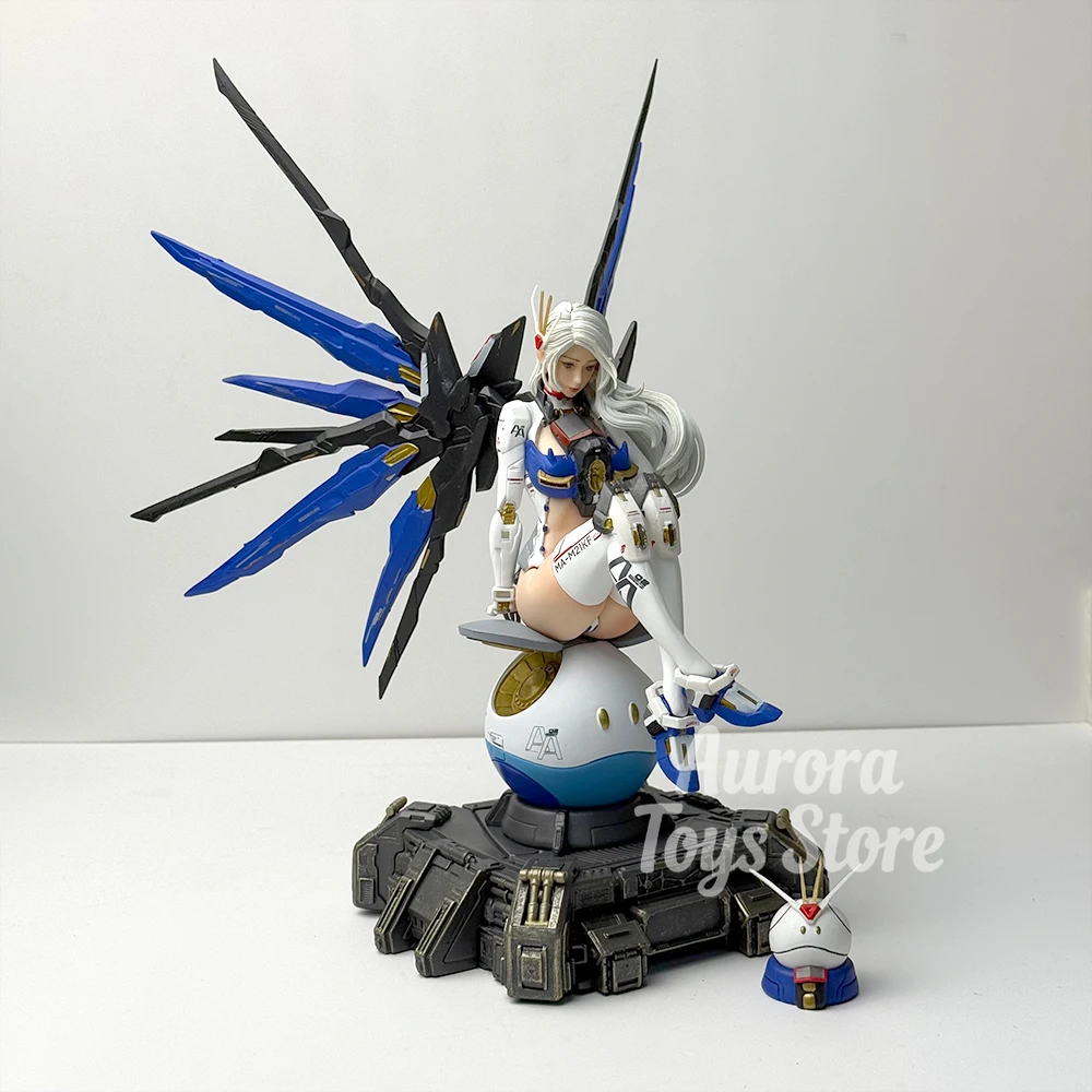 36cm/14.17in Anime Figure Mobile Suit Girl Action Figures Pvc Statue Collection Model Toys Gifts