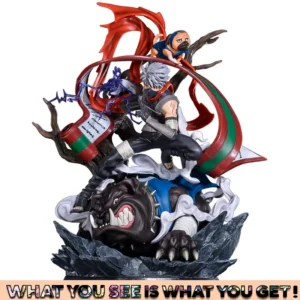 Naruto Shippuden Anime Figures Hatake Kakashi GK 39cm Oversize Action Figure Statue PVC Figma Figurine Collectible Toys