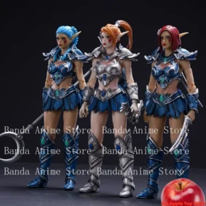 In Stock Lazy Monster Studio 17CM Collectible WOW Tyrande Oak Town Elf Hunter Guard Female Soldier Action Figure Model Gifts