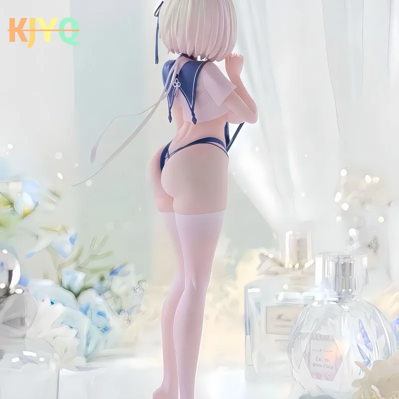 Blue Route Sirius GK Resin Figure – Handmade Beautiful Girl Anime Statue from Azur Lane Collectible Model for Desktop Display - Image 3
