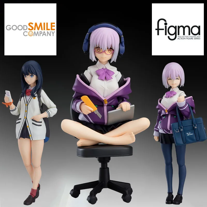 GSC Genuine FIGMA Anime Figure Takarada Rikka & Akane Shinjo Action Figure Toys for Boys Kids Gift Collectible Model Ornaments
