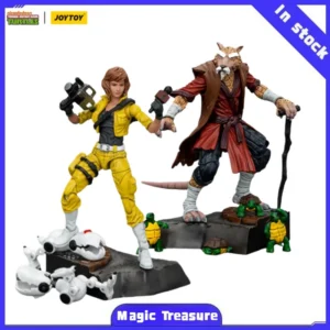 【MT】JOYTOY TMNT Ninja Turtles Splinter April O'Neil 1/18 Action Figure Anime Toys