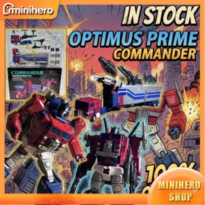 In Stock MG-09 Transforming Super Ginrai KO Prime Truck with Trailer Alloy Action Figure Toy for Boys Collectors Gifts MPG Style