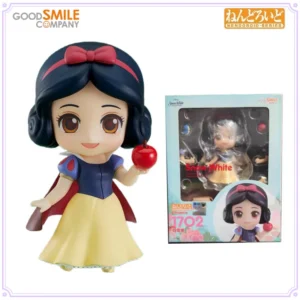GSC Original Nendoroid Series No.1702 Snow White Q Version Peripheral Action Figure Toys for Boys Gift Collectible Ornaments