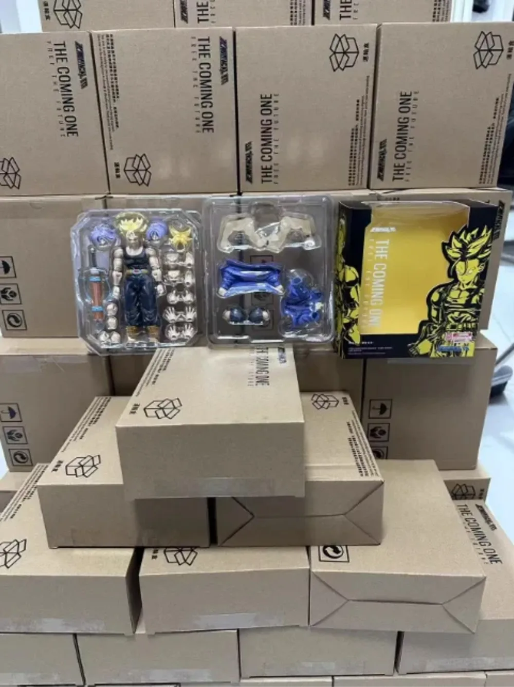 Demoniacal Fit Trunks Free The Future&Son of Tomorrow Dragon Ball Z Super Saiyan Action Figure Collection Model Toys Gifts