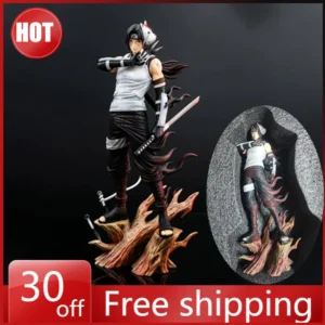 In stock Anime Model Uchiha Itachi Uzumaki Narute Anime Collection Model Desktop Ornament Decorations Holiday Gifts Children Toy