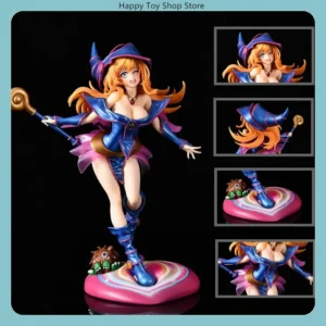 Yu-Gi-Oh! Duel Monsters Dark Magician Girl 28cm Anime Action Figure Model Statue For Collectors Desktop Decoration Ornament