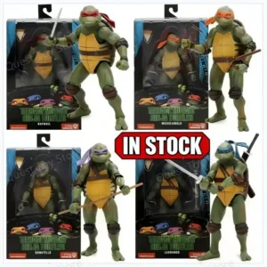 Teenage Mutant Ninja Turtles Action Figure Tmnt Edition Movable Movies Model Turtle Ninja Anime Collect Toy Doll Gifts IN STOCK