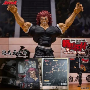 In Stock Storm Arena Hanma Yujiro Hanma 6 inches 1/12 PVC Anime Figures Model Toys Collect Storm Toys BAKI boy ST Small size