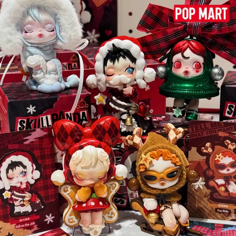 POP MART SKULLPANDA Tell Me What You Want Series Blind Boxes Toys Mystery Box Anime Action Figure Surprise Models Birthday Gifts