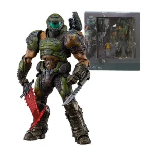 16cm Figma SP-140 Doom Slayer Eternal Action Figure Collection Model Statue Anime Destroy Warrior Doom Movable Figurine Toy Gift