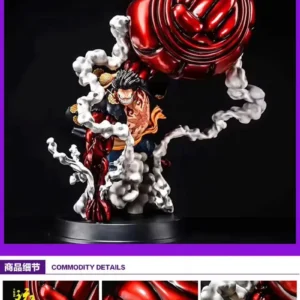 21CM  Figurine  ONE PIECE Gear Fourth Figure Snake Man Luffy Monkey D Luffy Figurine Gear 4 Statue Collection Toys Gift ﻿ ﻿