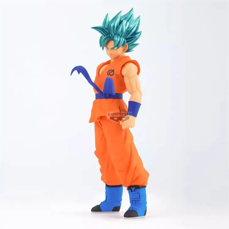 Bandai Original BANPRESTO Anime Dragon Ball Super Saiyan Blue Character Son Goku PVC Action Figure Collectible Model Toy Gifts - Image 4