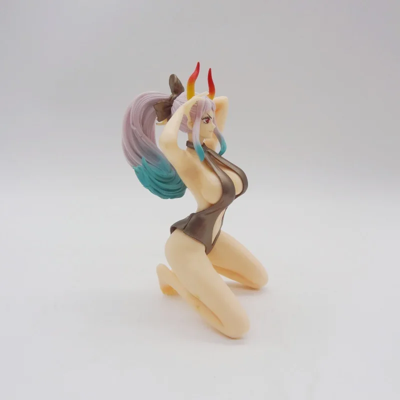 17cm One Piece Yamato Kneeling Position Anime Girl Figure Model Gk Statue Boys Collection Desktop Decoration Ornament Toys Gifts