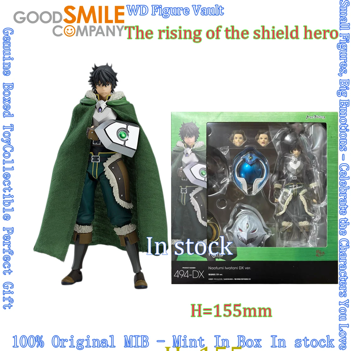 In Stock GoodSmile Max Factory figma 467 Raphtalia figma 494-DX Naofumi Iwatani The Rising of the Shield Hero Collectible Figure