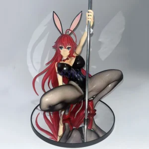 40cm B-style Bunny 1/4 FREEing High School D×D HERO Rias Gremory Pole Anime PVC Action Figure Toy Game Collectible Model Doll