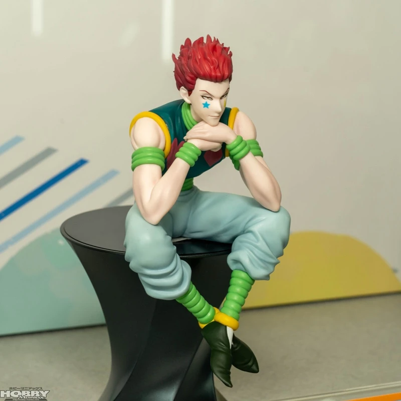 14cm Hunter×Hunter Anime Figure Phantom Troupe Hisoka Action Figure Noodle Stopper Room Decoration Noodle Stopper PVC Model Toys