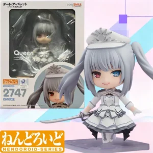 In Stock GSC Original Box Nendoroid 2747 Date A Live: Kurumi Side Story–The White Queen Anime Action Figure Model Gift for Kids