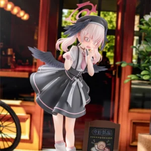 (In Stock) (W_5475) 1/7 Shimoe Koharu Coffee Maid Blue Archive Unpainted Unassembled GK Figure White Resin Model Kit