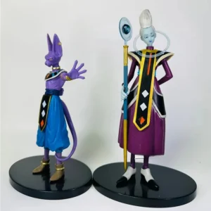Dragon Ball Z Beerus anime figure, God of Destruction, Toppo, Whis, Beerus figure, PVC model, collectible toy gift