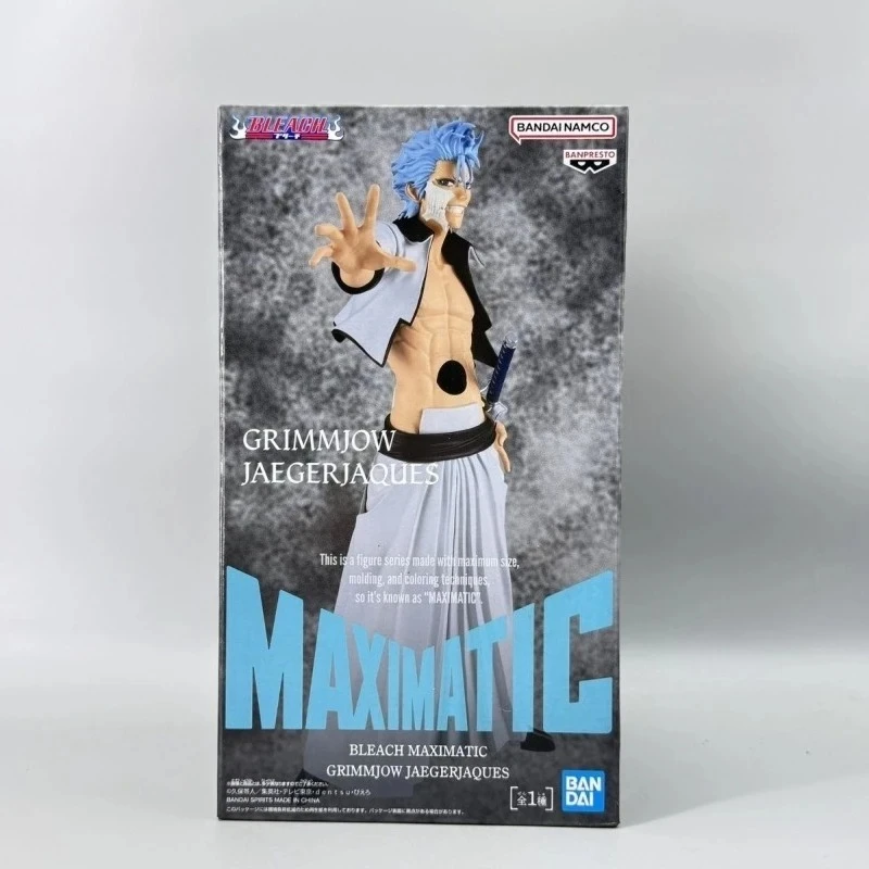 In Stock Bandai Genuine BANPRESTO Bleach MAXIMATIC Grimmjow Jaegerjaques Figure Anime Model Toy Collection Toys - Image 6