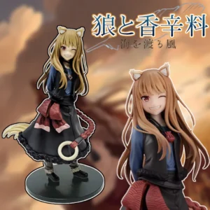 17CM Anime Holo Figure Spice and Wolf: MERCHANT MEETS THE WISE WOLF Anime Figure Collection Ornament Model Toy Action Figure PVC