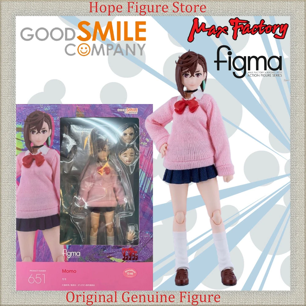 Officially Licensed GSC Max Factory Figma Momo Figure Anime Action Dandadan Model Toy