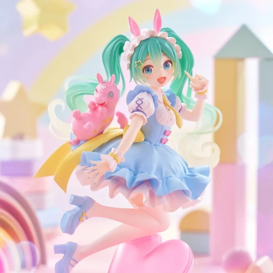 2026 Hatsune Miku Rody Wonderland Anime PVC Action Figurine  AMP Fairy Tale Series Collectible Model Toy Birthday Gift for Fans