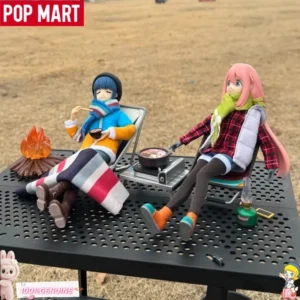 GONG Laid-Back Camp Season Blind Box Shima Rin Action Figure Cloth Outfit Posable Doll Collectible Camping Anime Birthday Gift