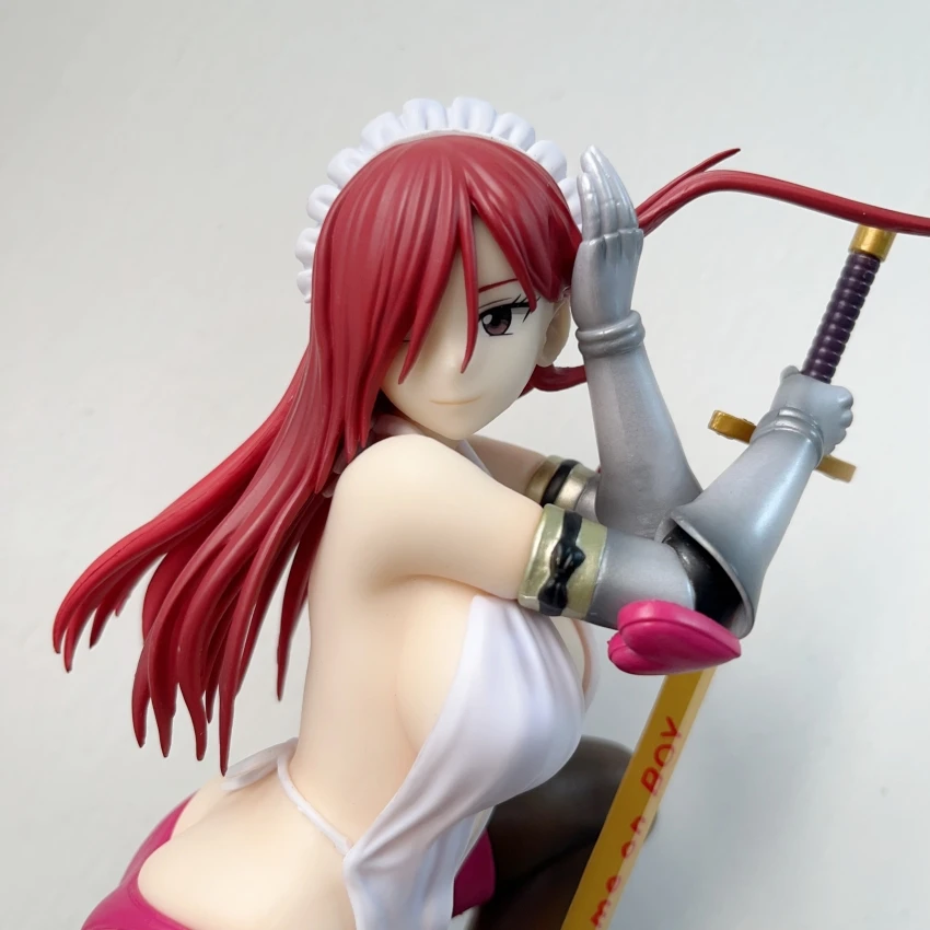 Newest Fairy Tail Erza Scarlet bunny ver girl 18CM figure PVC statue Game Action Anime model Adult Collectible Dolls toys gifts