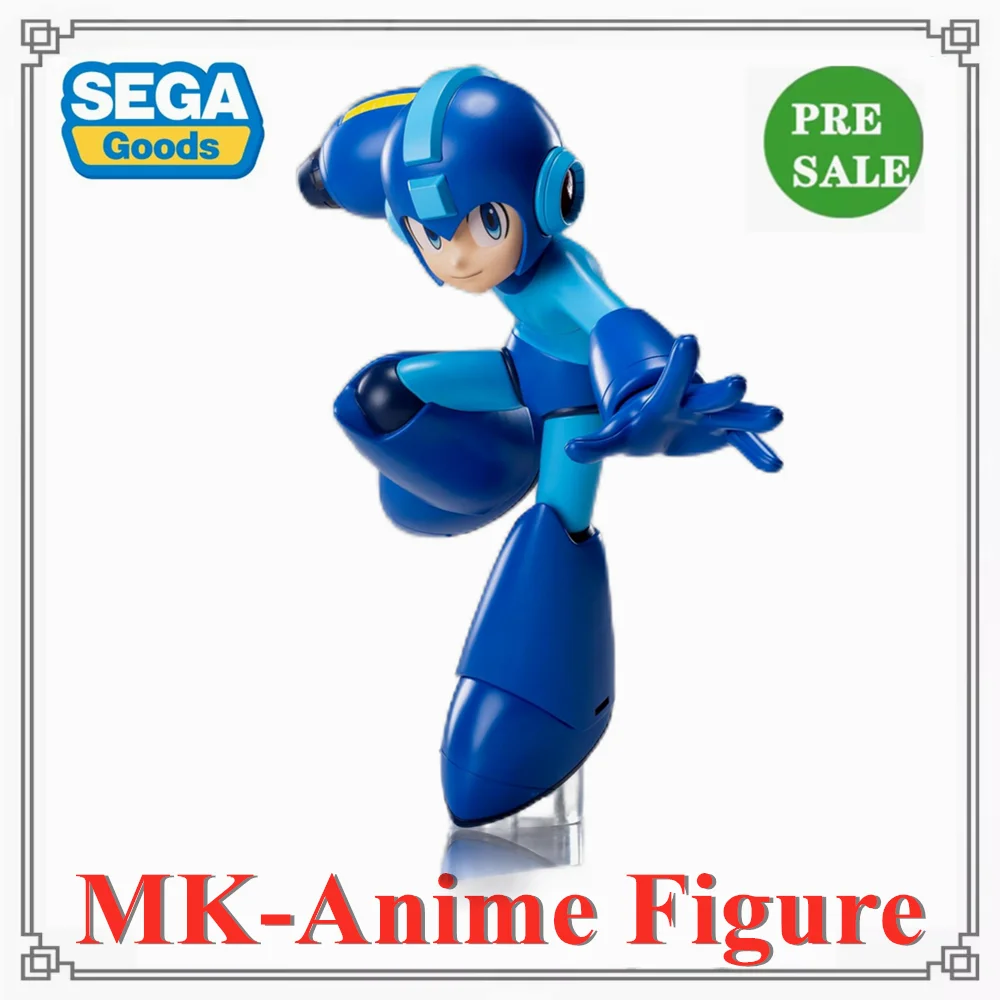 SEGA Original Anime Figure Luminasta Megaman Rockman Collections Action Figurine PVC Toys Model Doll Gift