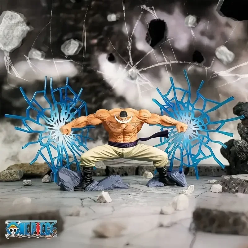 New One Piece Anime White Beard Figurine One Piece Premium Prize Summit War Scene Desk Ornament Anime Trendy Toy Birthday Gifts - Image 5