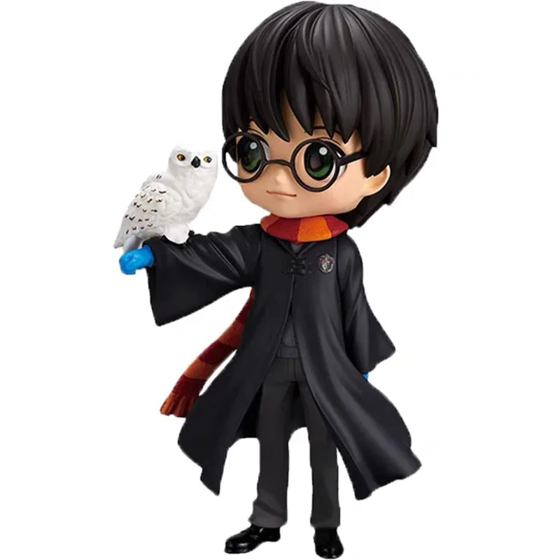 14cm Original Bandai Q Posket Harrys Potter Series Version Role Draco Malfoy Hermione Action Figure Anime Collectible Kids Dolls - Image 12
