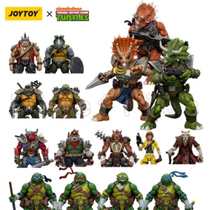 1/18 JOYTOY Action Figure Turtles Version Anime
