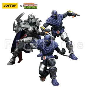 1/18 JOYTOY Action Figure Turtles Shredder Foot Clan Re-issue Version Anime Toy