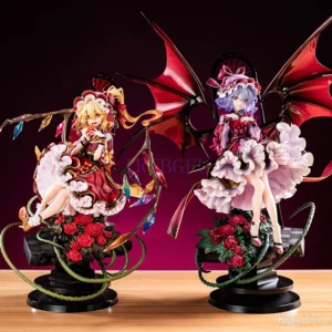 Touhou Project Remilia Scarlet Flandre Scarlet 1/8 Girls Toys Japanese Anime PVC Action Figure Toy Game Collectible Model Doll