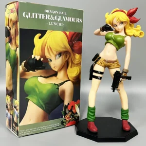 25CM Dragon Ball Z Figure Lunchi Anime Figures Launch Action Figurine Pvc Lunch Collection Pvc Model Doll Girl Toys Gift