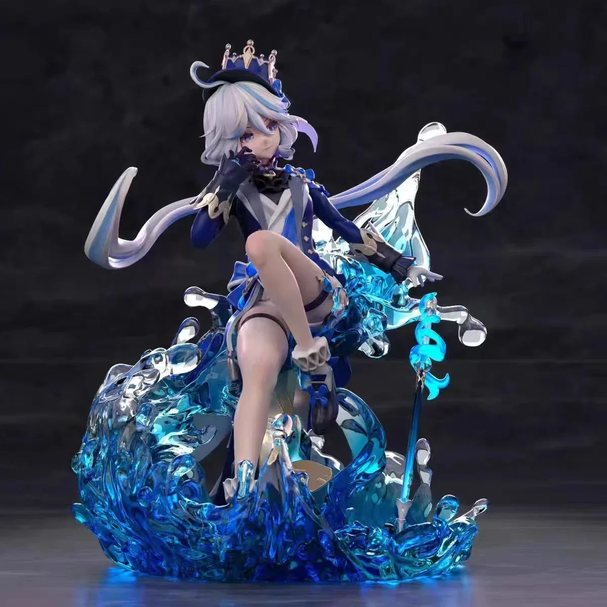 【Presale】Genshin Impact Action Figurals Furina Game Character Sculpture Anime Statue Figures Cartoon Collectible Model Toy