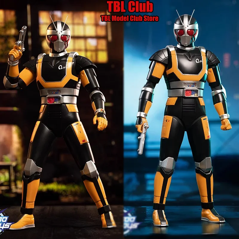 Soosootoys SST-054 1/6 Scale Masked Rider Black RX Robo Rider Action Figure 12-inch Full Set Soldier Toy for Collectors
