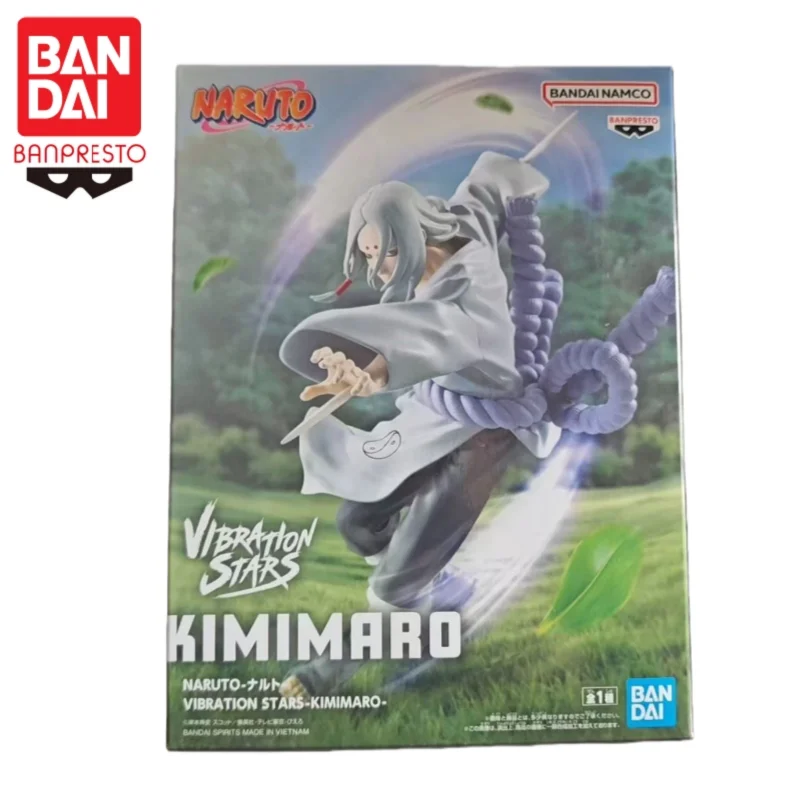 In Stock Bandai Original Banpresto Naruto Kimimaro Action Figure Model Doll Brand New Boxed Garage Ornaments Collectible