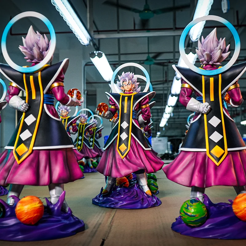37cm JT Factory Statue Anime Dragon Ball Vegetto Cos Grand Priest Daishinkan Figures Model Doll Collection Gift Trendy Toy