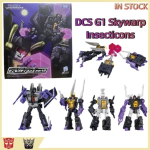 【IN STOCK】 Transformed Toys  Original Product DCS G1 Skywarp Insecticons Set Toy Gift Collection, Action Robot