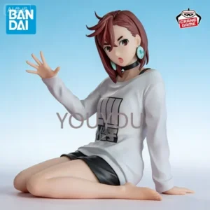Original Bandai Banpresto Dan Da Dan Relax Time Ayase Momo Anime Figurine Genuine Action Figure