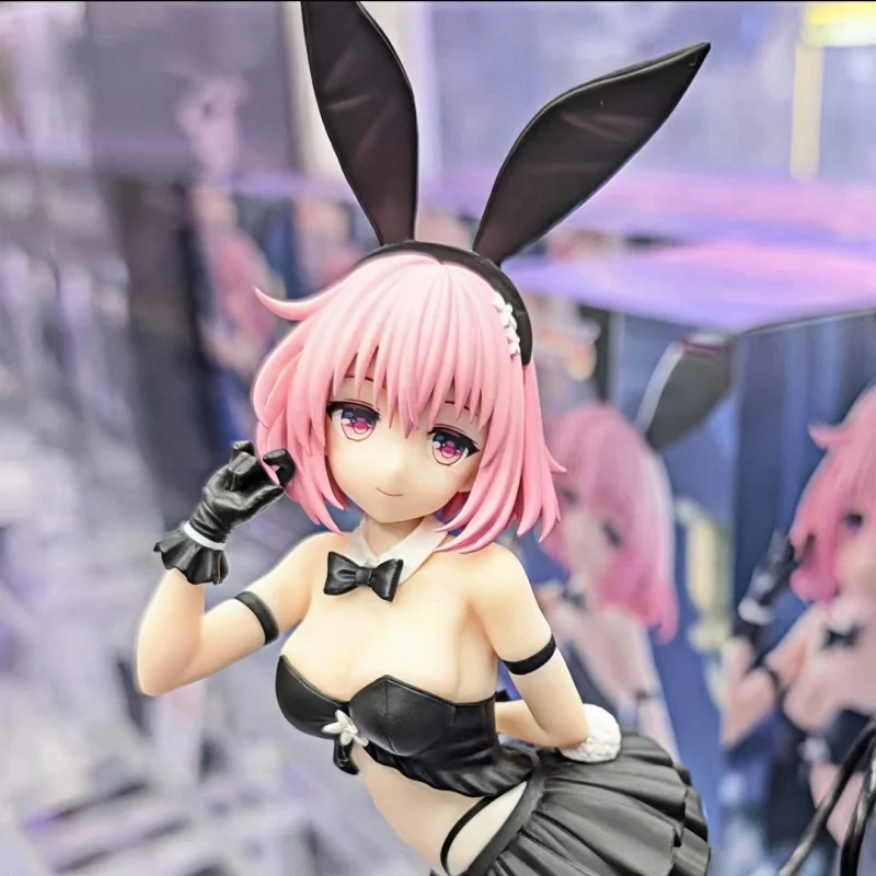 NEW Original Genuine FuRyu To Love Ru Darkness 27cm Momo Belia Deviluke BiCute Bunny Girl Desktop Cute Anime Figure Toys Gift