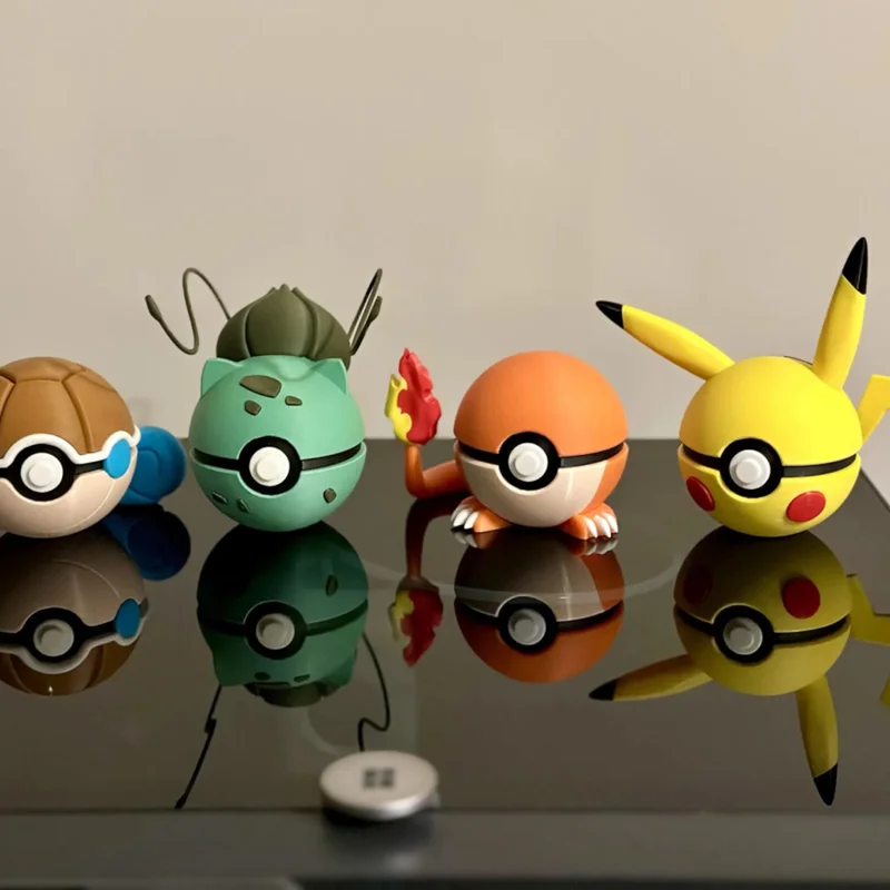 3D Printed PokéMon Poké Ball Pocket Monsters Shape Ball Ornament PokéMon Peripheral Gifts Model Toys Collection Present