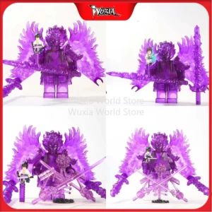 Naruto Shippuden Uchiha Itachi Susano'o Complete Body Building Blocks Set Anime Figure Bricks Cool Gift for Boys